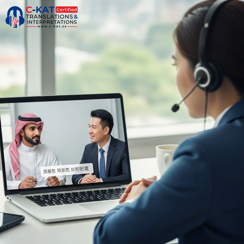 Remote Simultaneous Interpretation 7 certified translation services by C-KAT